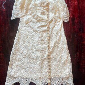 Strapless Lace Dress Steve Madden BB Dakota Graduation NWT White